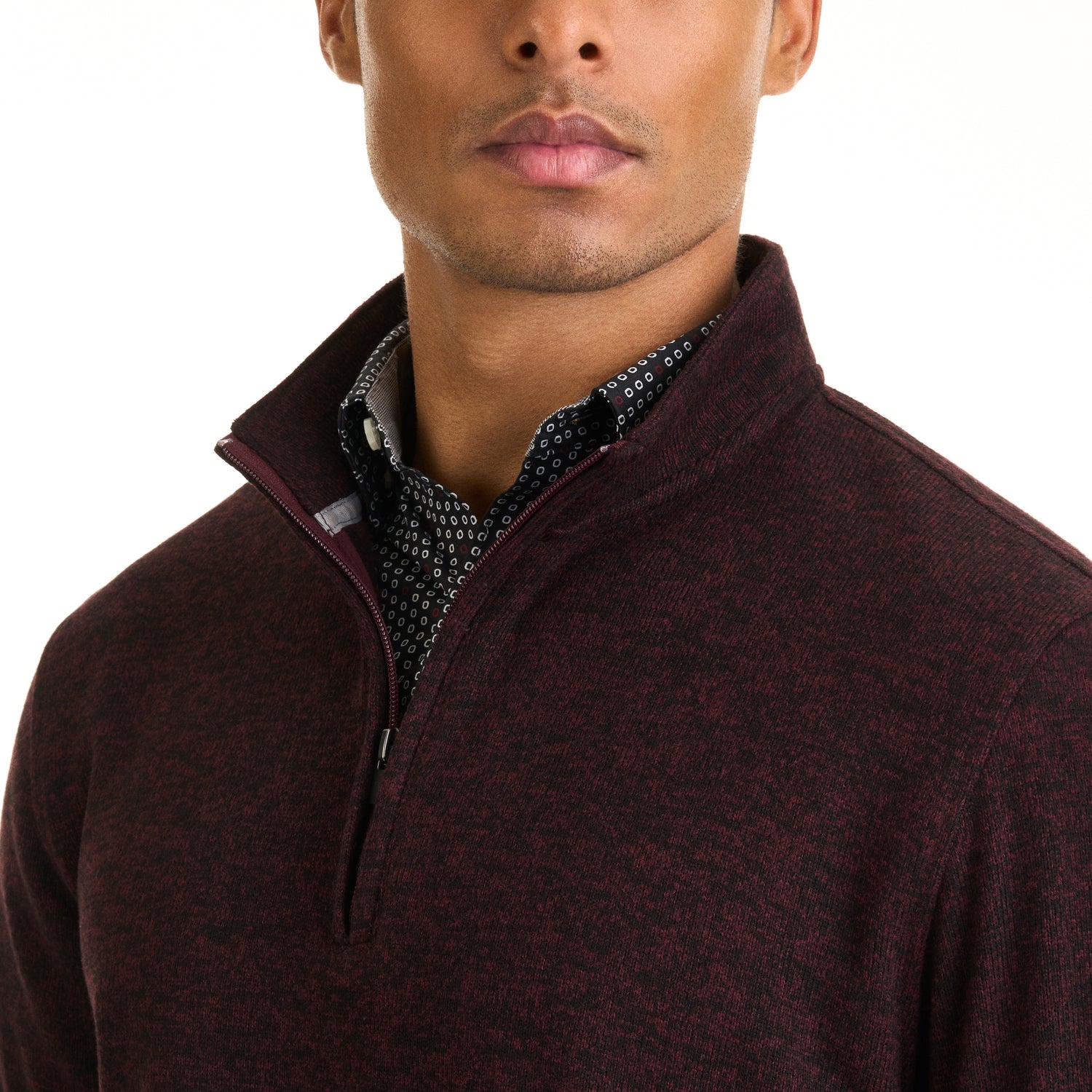 Essential Sweater Fleece Quarter Zip Pullover – Regular Fit