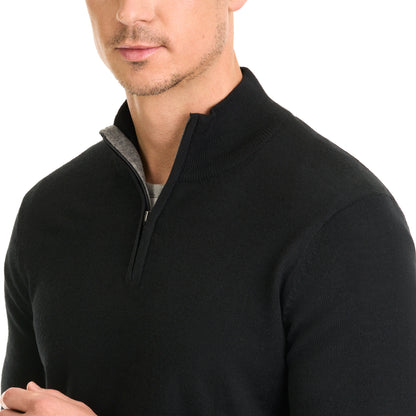 Essential Merino Quarter Zip Sweater - Regular Fit