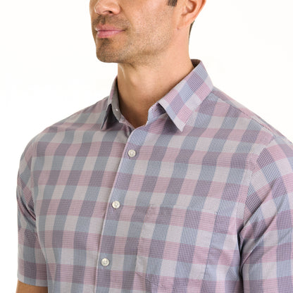 Essential Stain Shield Wovens Gingham Check - Slim Fit