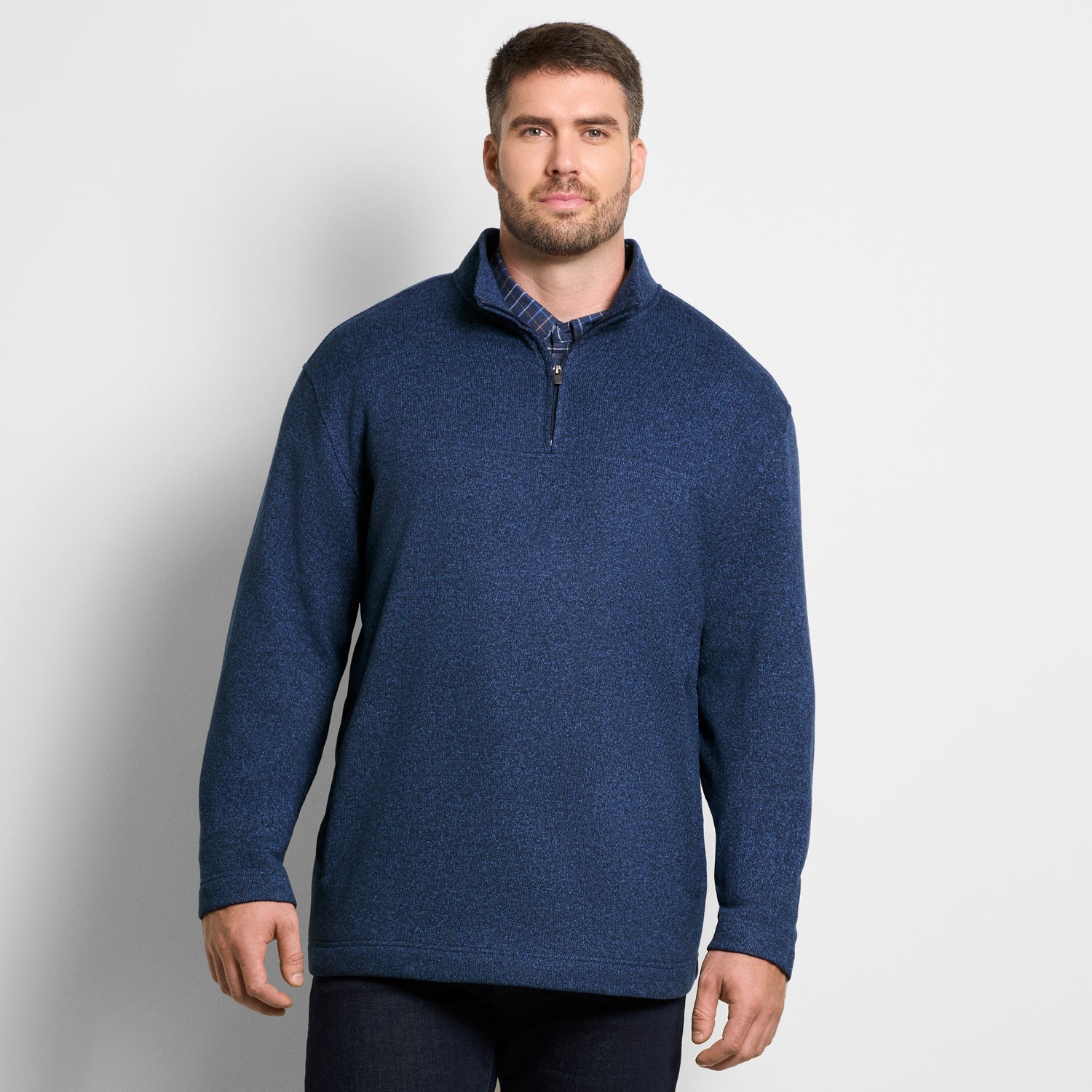 Essential Camdin Fleece Quarter Zip – Big &amp; Tall