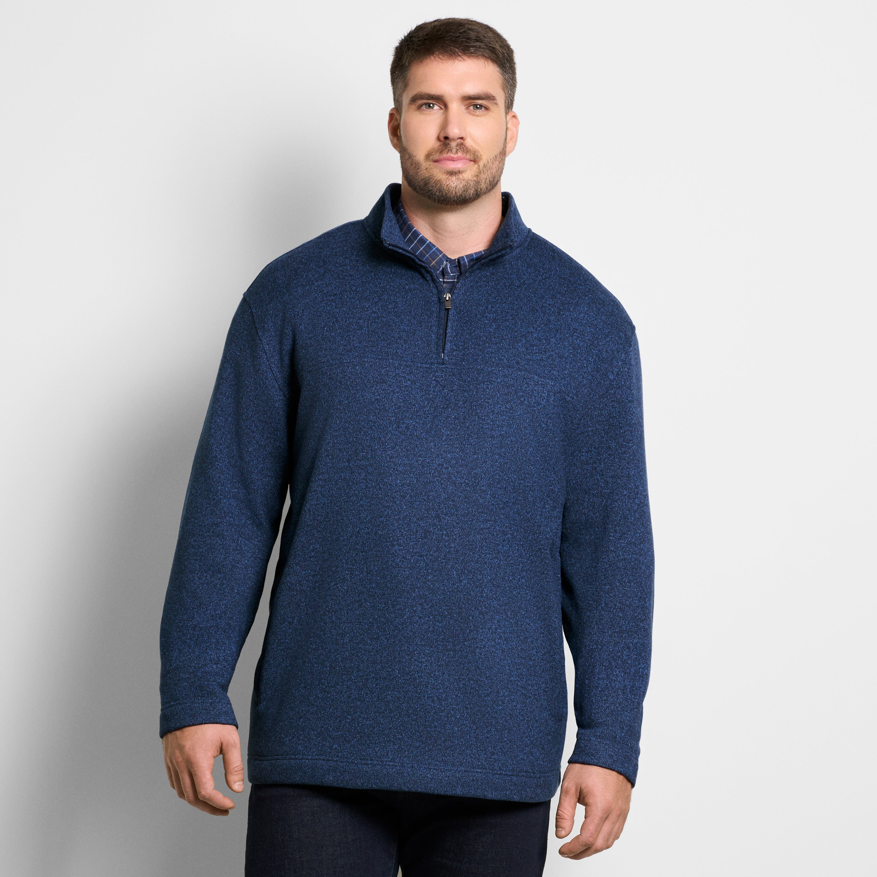 Essential Camdin Fleece Quarter Zip – Big &amp; Tall