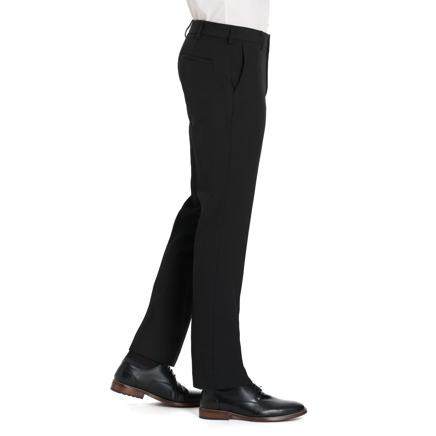 Van Heusen Men's Everyday Defense Pants, Black, 34 x 30