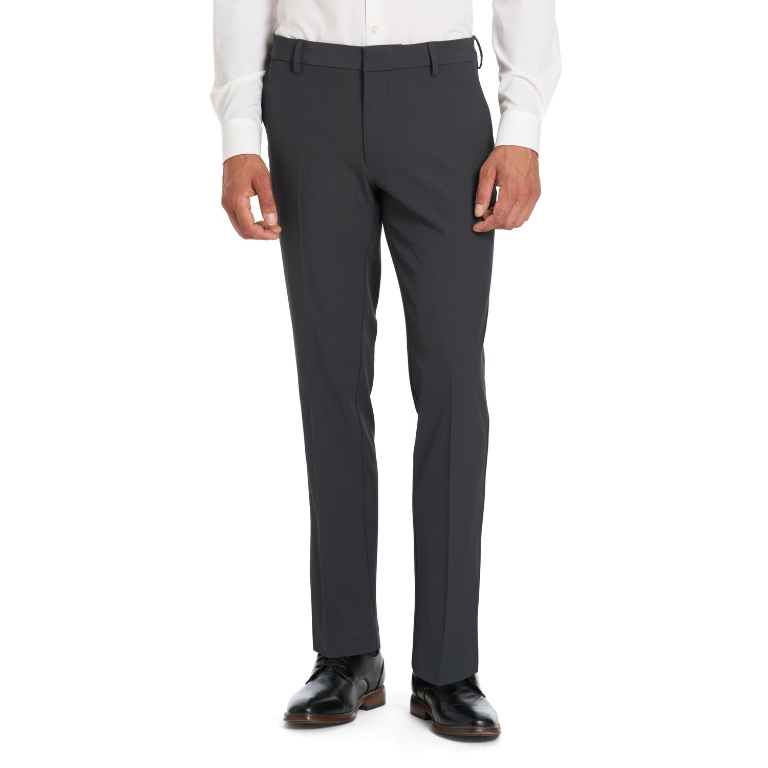 stretch dress pants Haggar Premium Stretch Glen Plaid Dress Pants in Stone