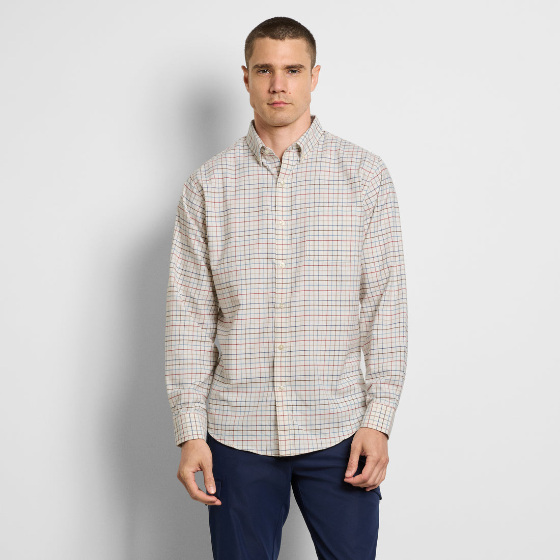 Regular Fit Weekend Tattersall Long Sleeve Shirt