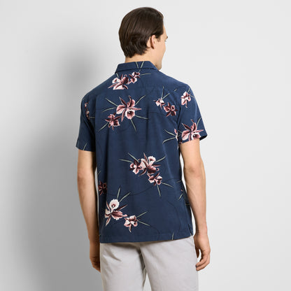 Weekend Printed Short Sleeve Camp Shirt
