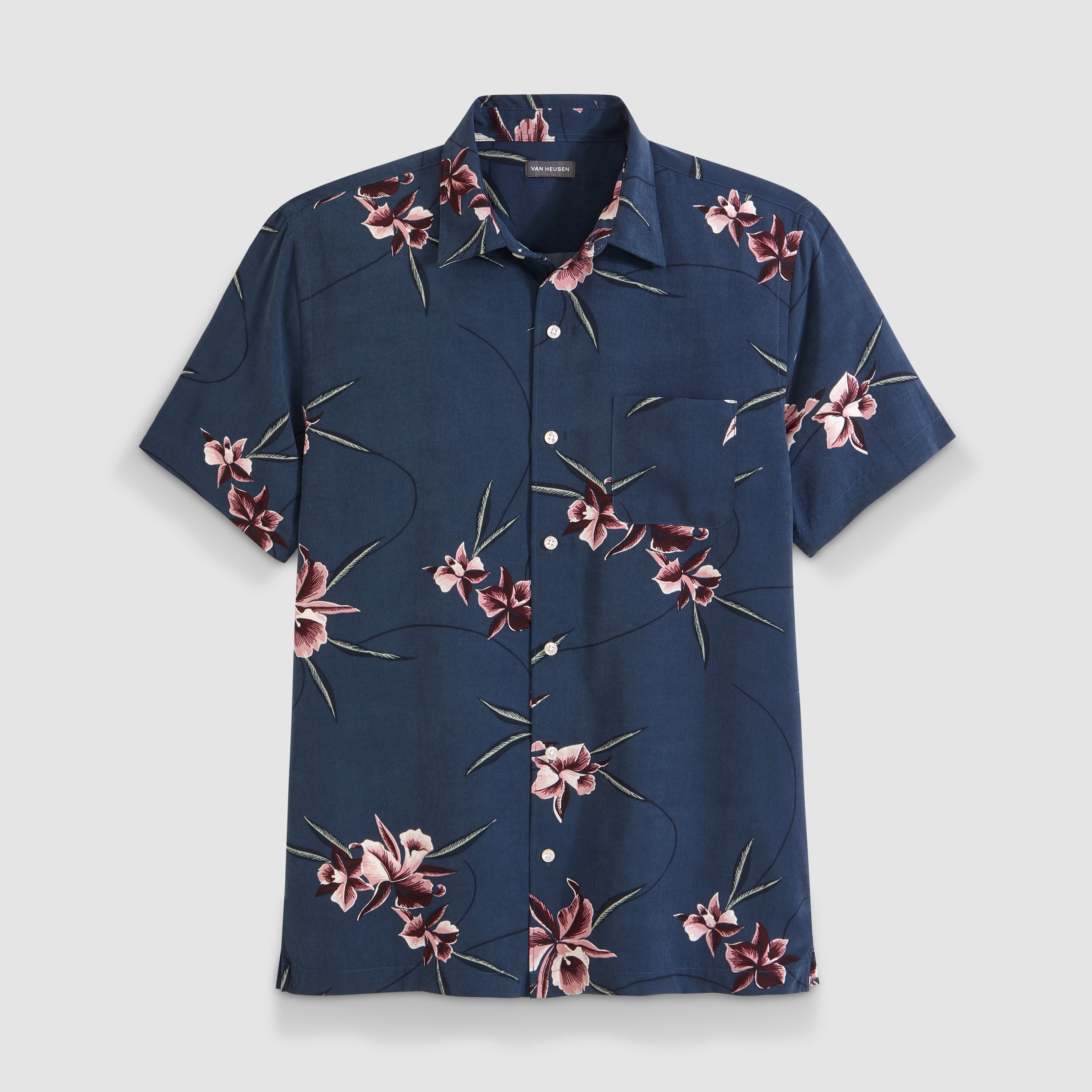 Weekend Printed Short Sleeve Camp Shirt