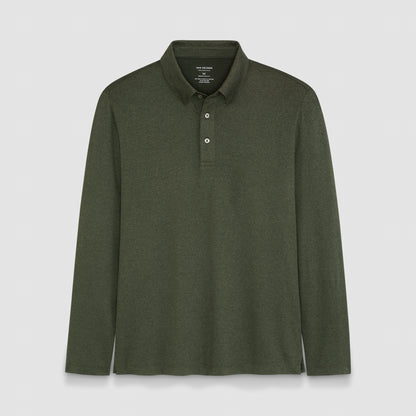 Performance Twill Long Sleeve Polo