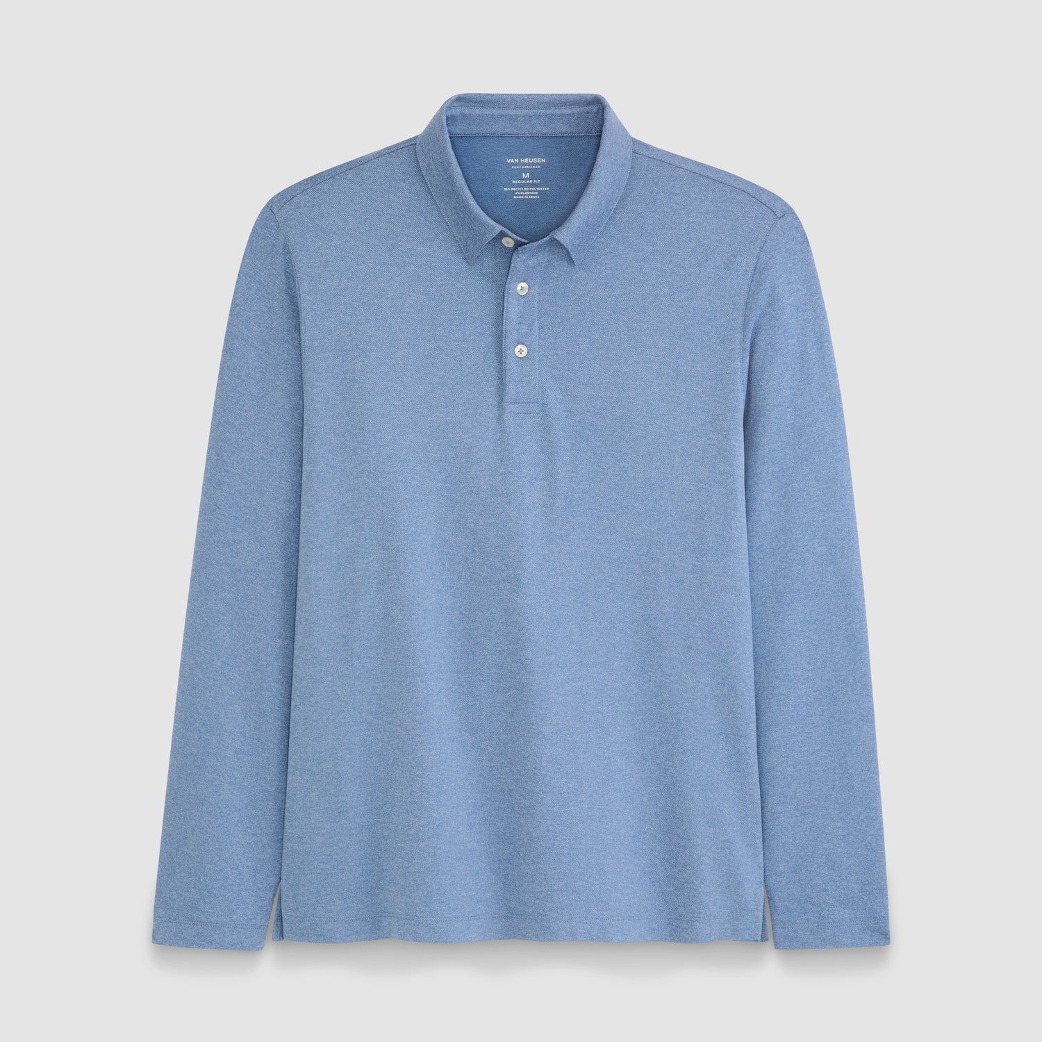 Performance Twill Long Sleeve Polo