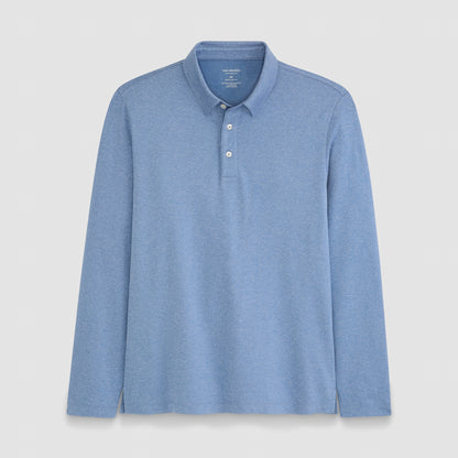 Performance Twill Long Sleeve Polo