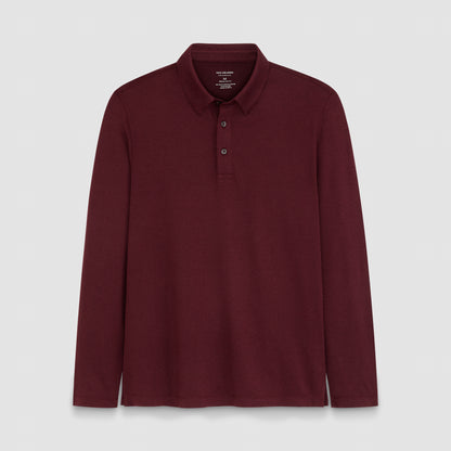 Performance Twill Long Sleeve Polo