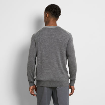 Essential Ski Stripe Long Sleeve Crewneck Sweater