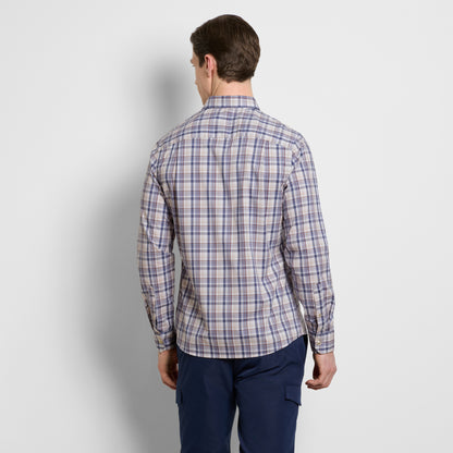 Originals Long Sleeve Easy Plaid Print - Slim Fit