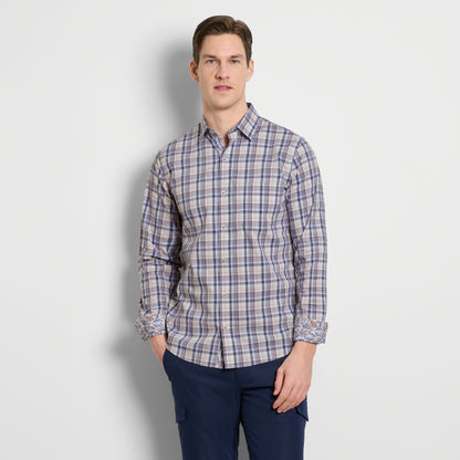 Originals Long Sleeve Easy Plaid Print - Slim Fit