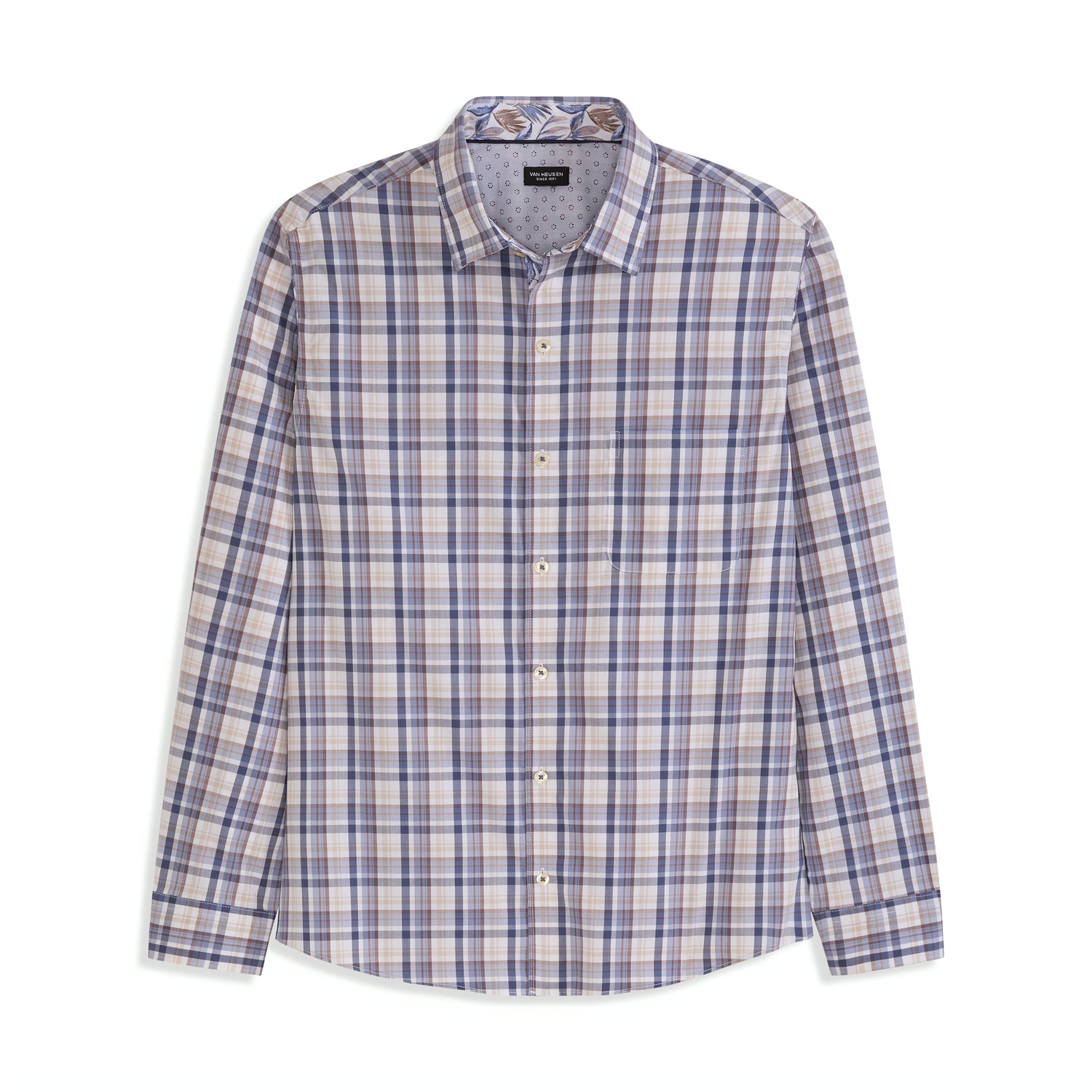 Originals Long Sleeve Easy Plaid Print - Slim Fit