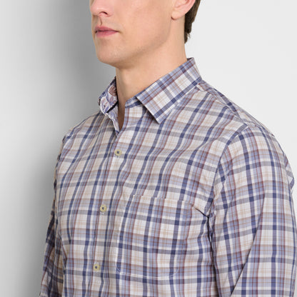 Originals Long Sleeve Easy Plaid Print - Slim Fit