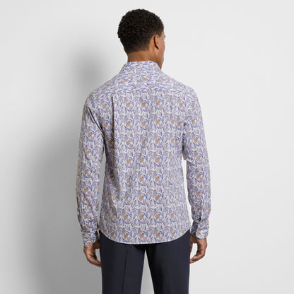 Originals Long Sleeve Halogen Print - Slim Fit