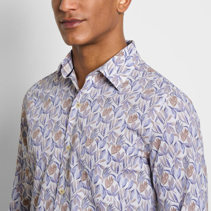 Originals Long Sleeve Halogen Print - Slim Fit