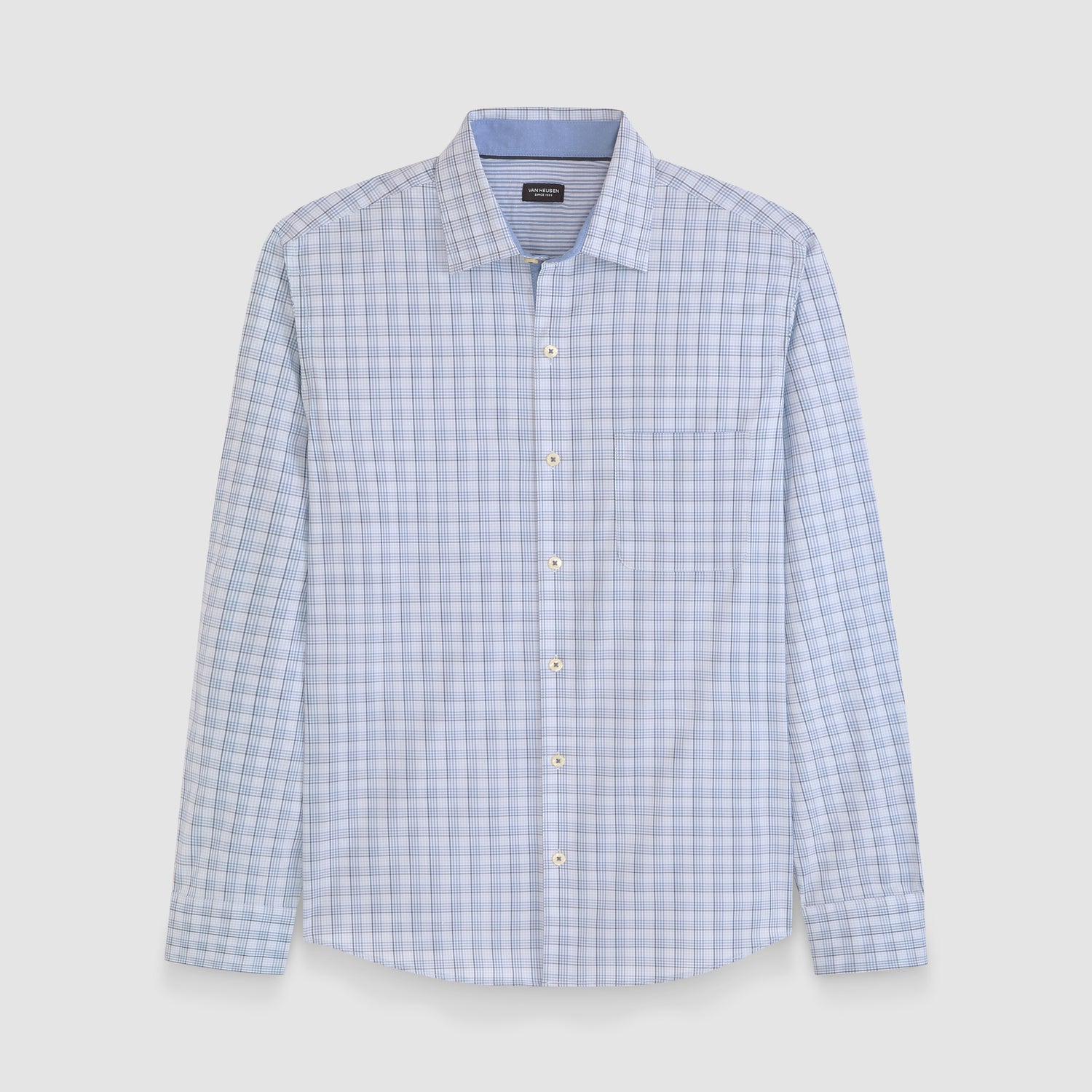 Originals Tattersall Print Long Sleeve Shirt - Slim Fit