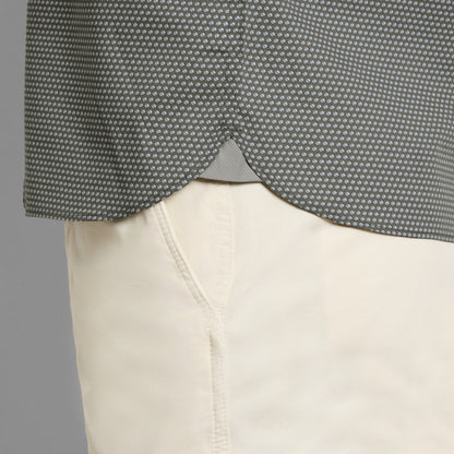 Folsen Short Sleeve Stain Shield Shirt Little Geo Print - Slim Fit
