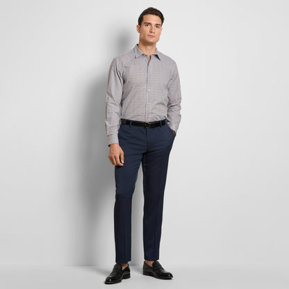 Wrinkle Free Long Sleeve Shirt Classic Plaid