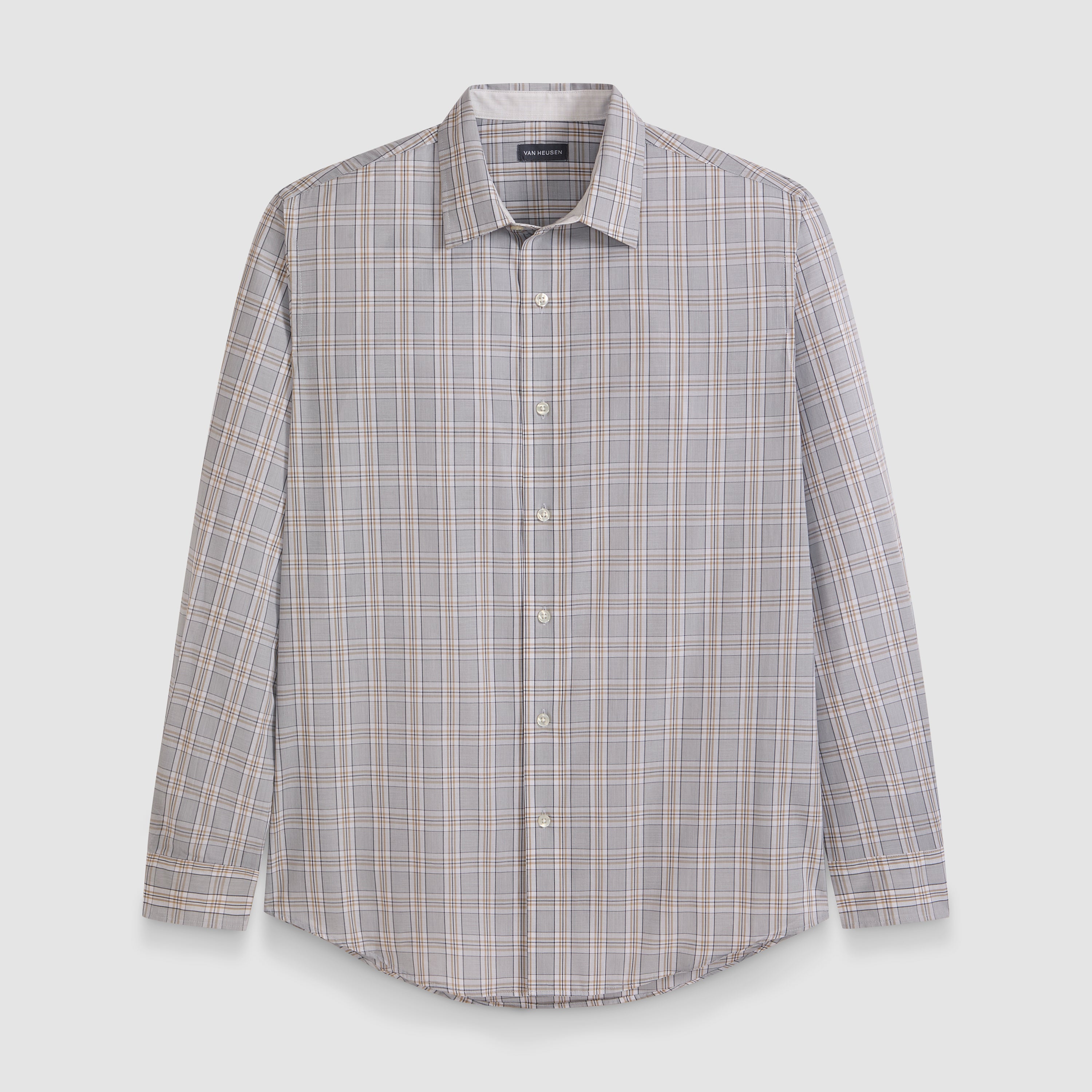 Wrinkle Free Long Sleeve Shirt Classic Plaid