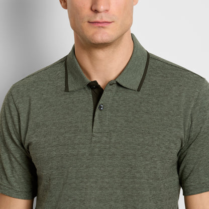 Essential Jacquard Short Sleeve Polo