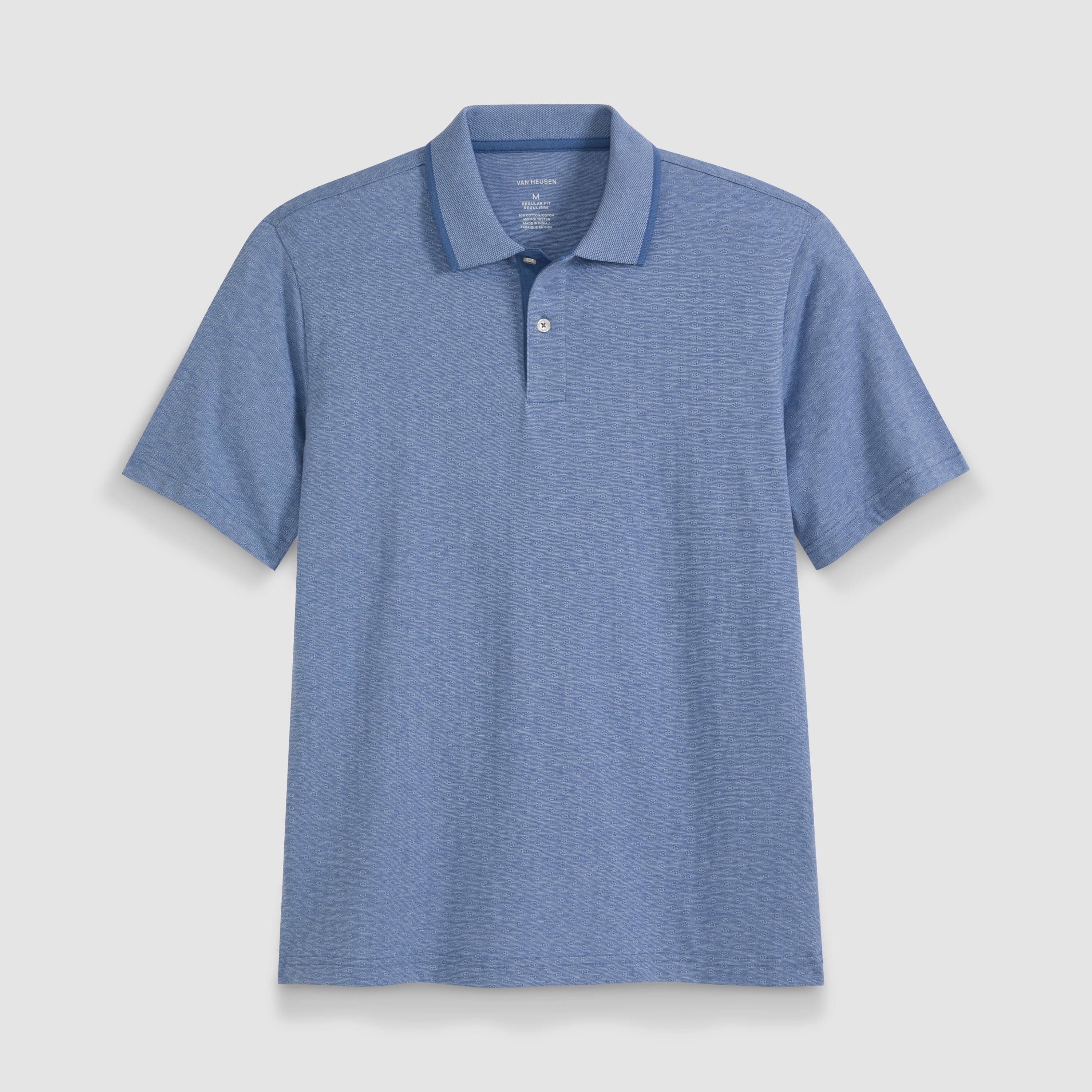 Essential Jacquard Short Sleeve Polo