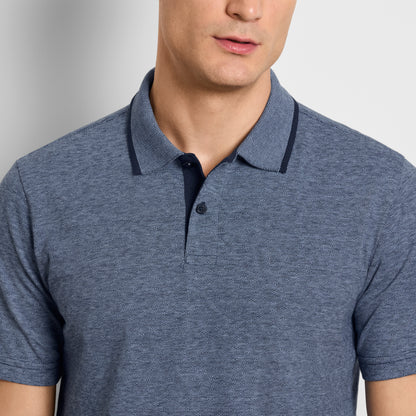 Essential Jacquard Short Sleeve Polo