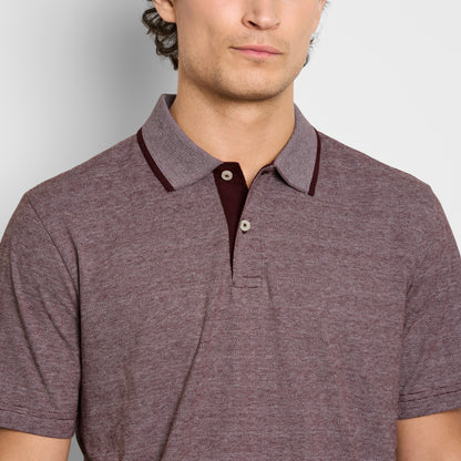 Essential Jacquard Short Sleeve Polo