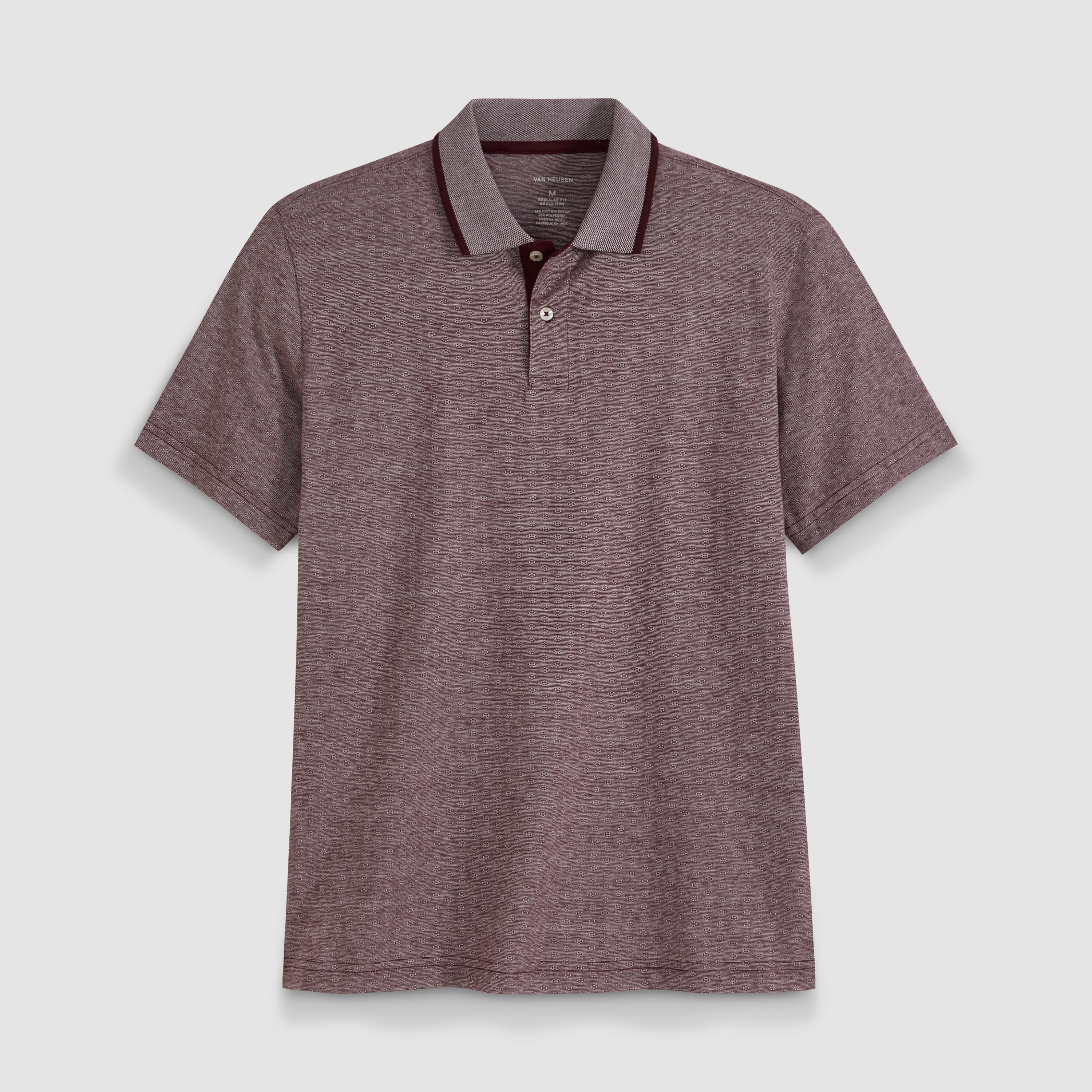 Essential Jacquard Short Sleeve Polo