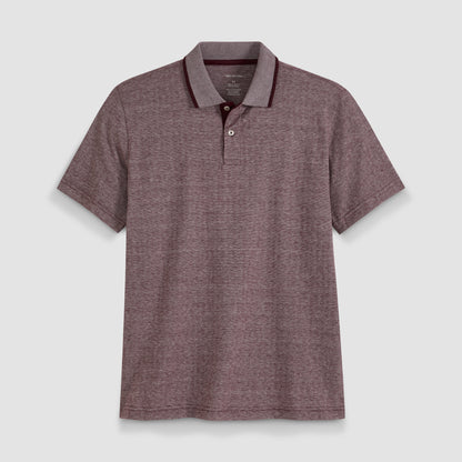 Essential Jacquard Short Sleeve Polo