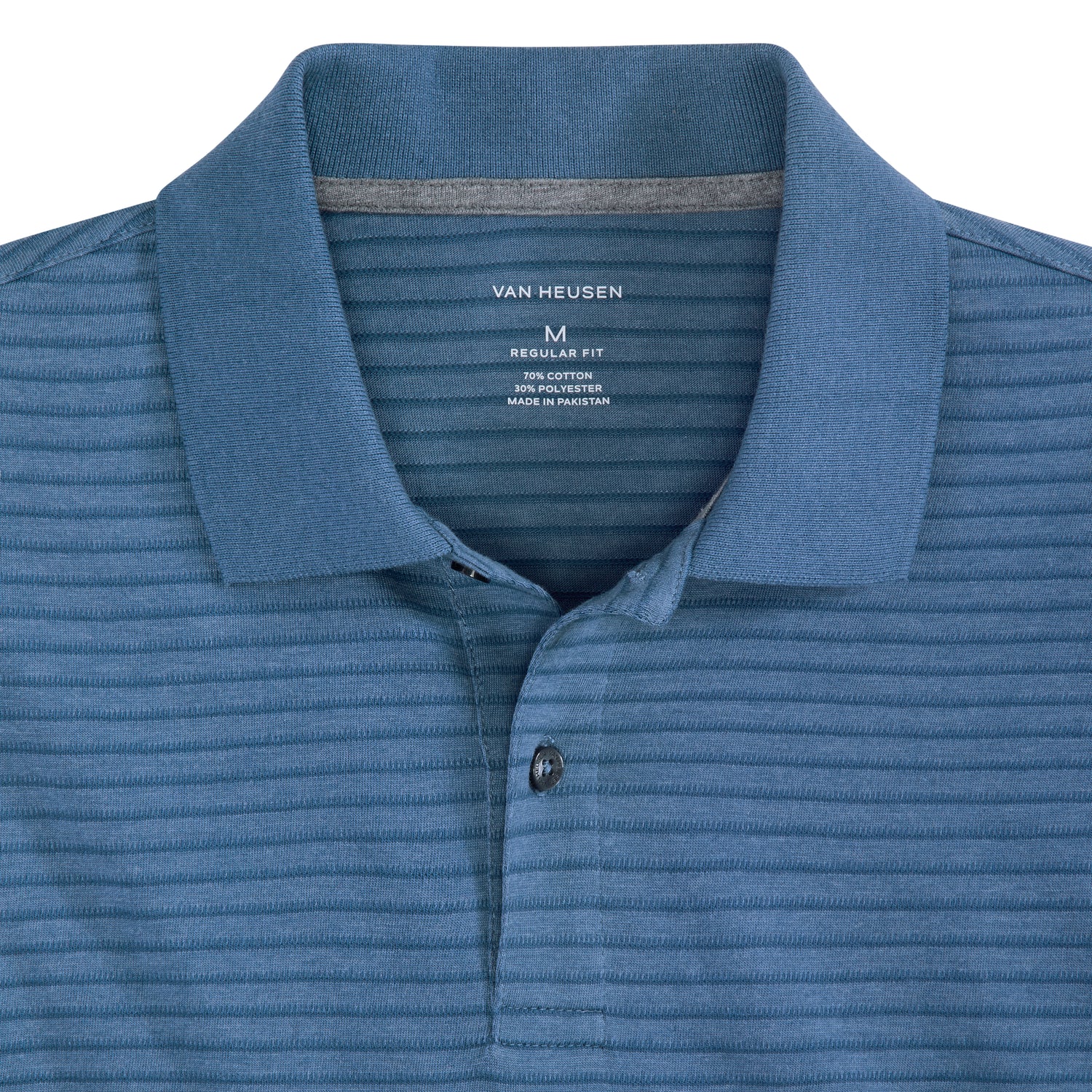 Essential Feeder Stripe Textured Short Sleeve Polo