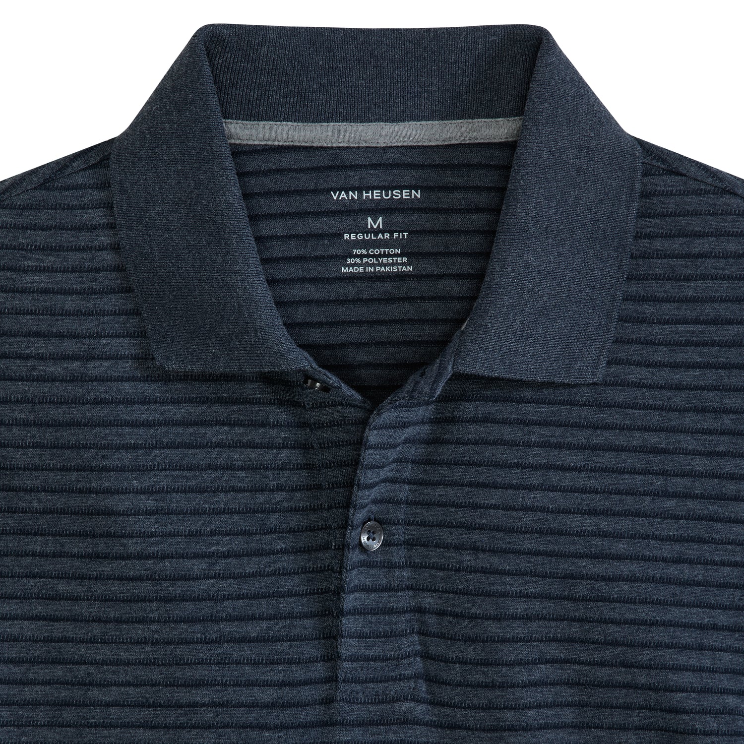 Essential Feeder Stripe Textured Short Sleeve Polo