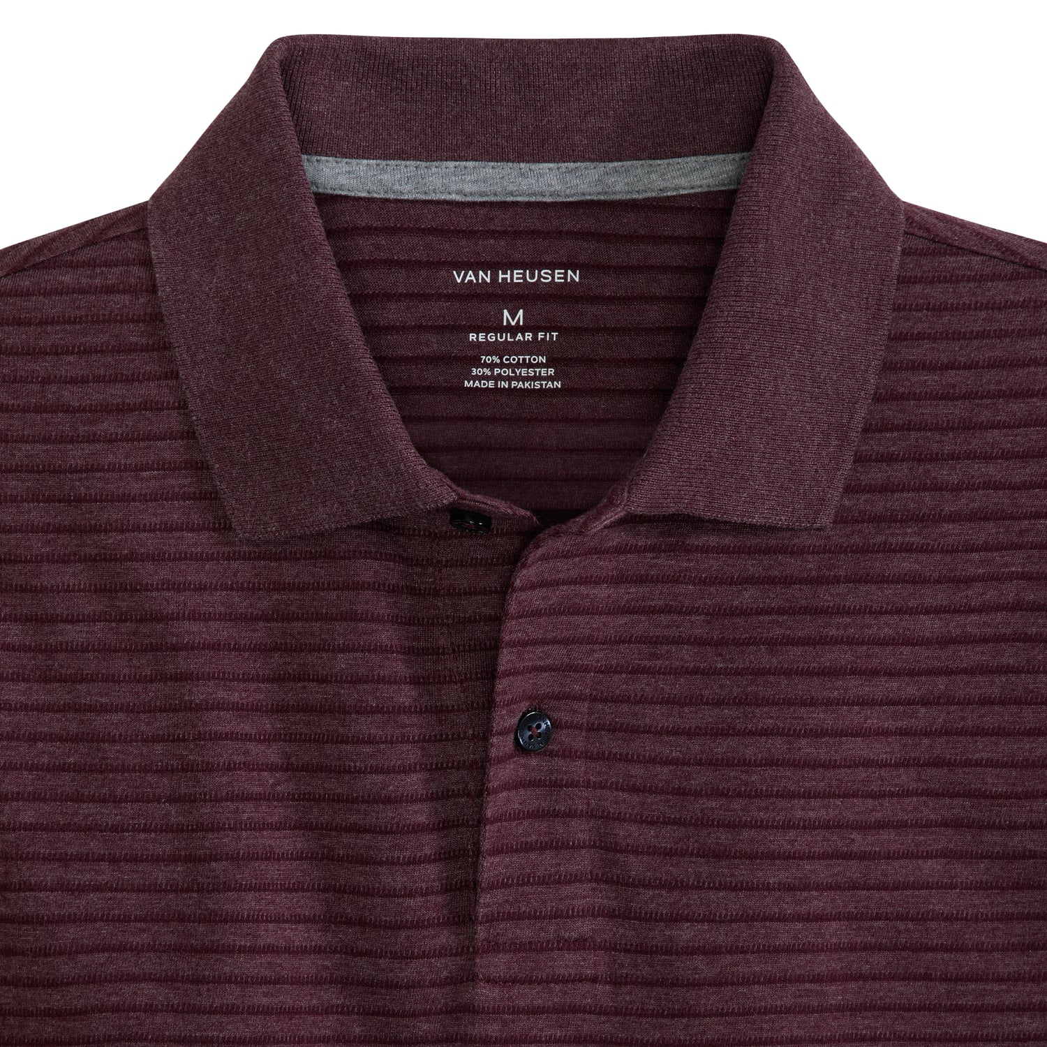 Essential Feeder Stripe Textured Short Sleeve Polo