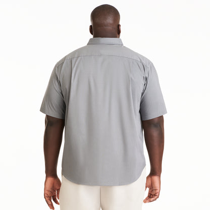 Folsen Short Sleeve Stain Shield Solid - Big &amp; Tall