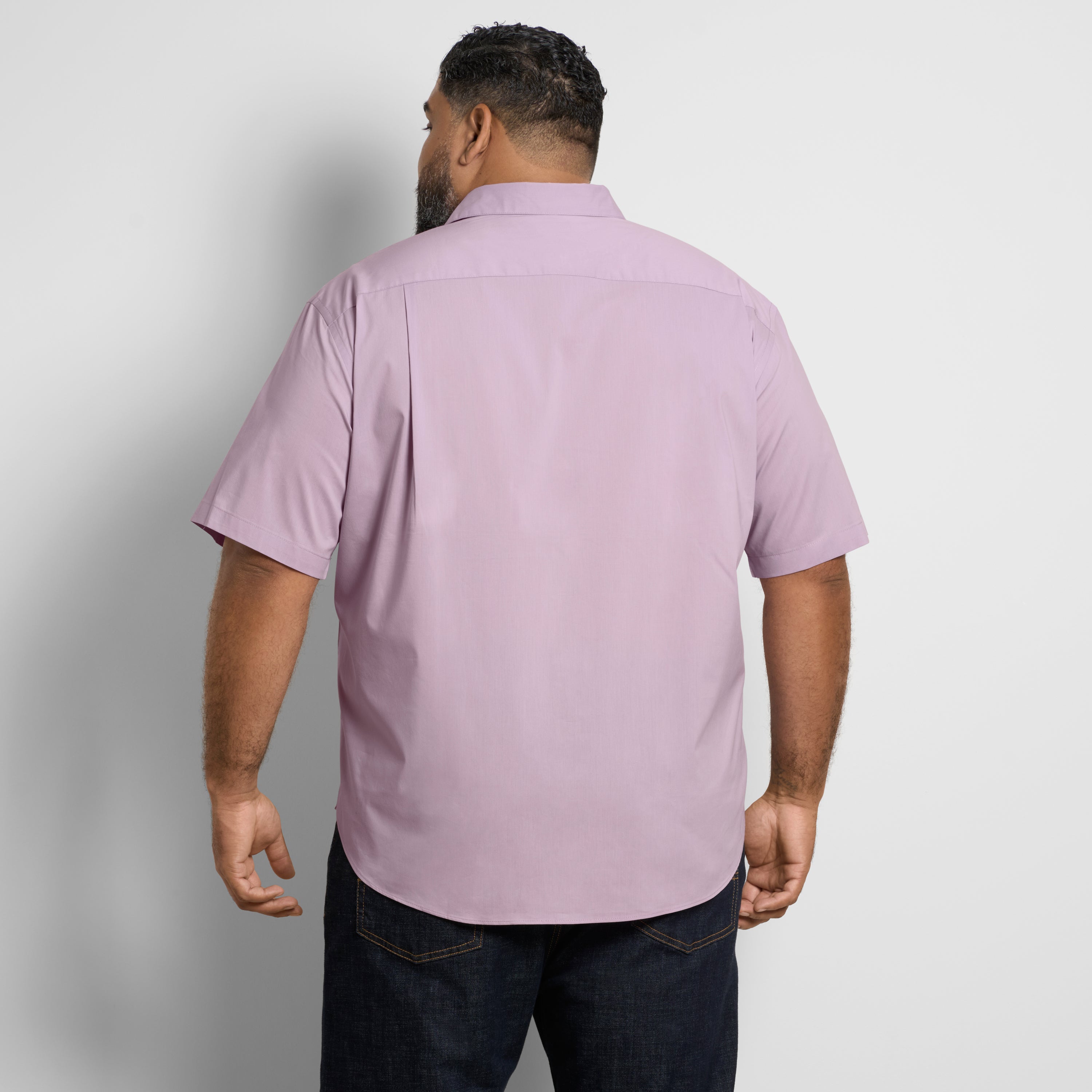 Folsen Short Sleeve Stain Shield Solid - Big & Tall – Van Heusen