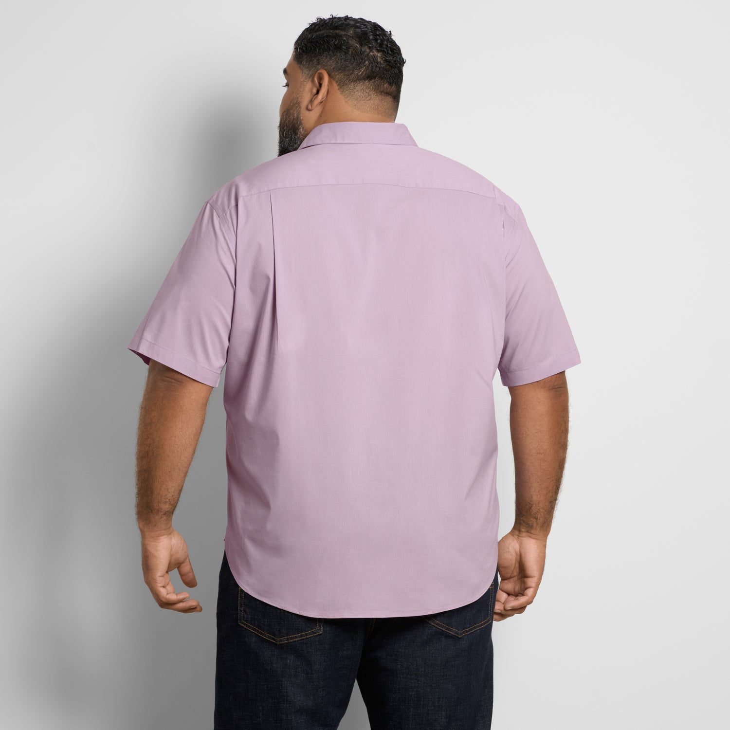 Folsen Short Sleeve Stain Shield Solid - Big &amp; Tall