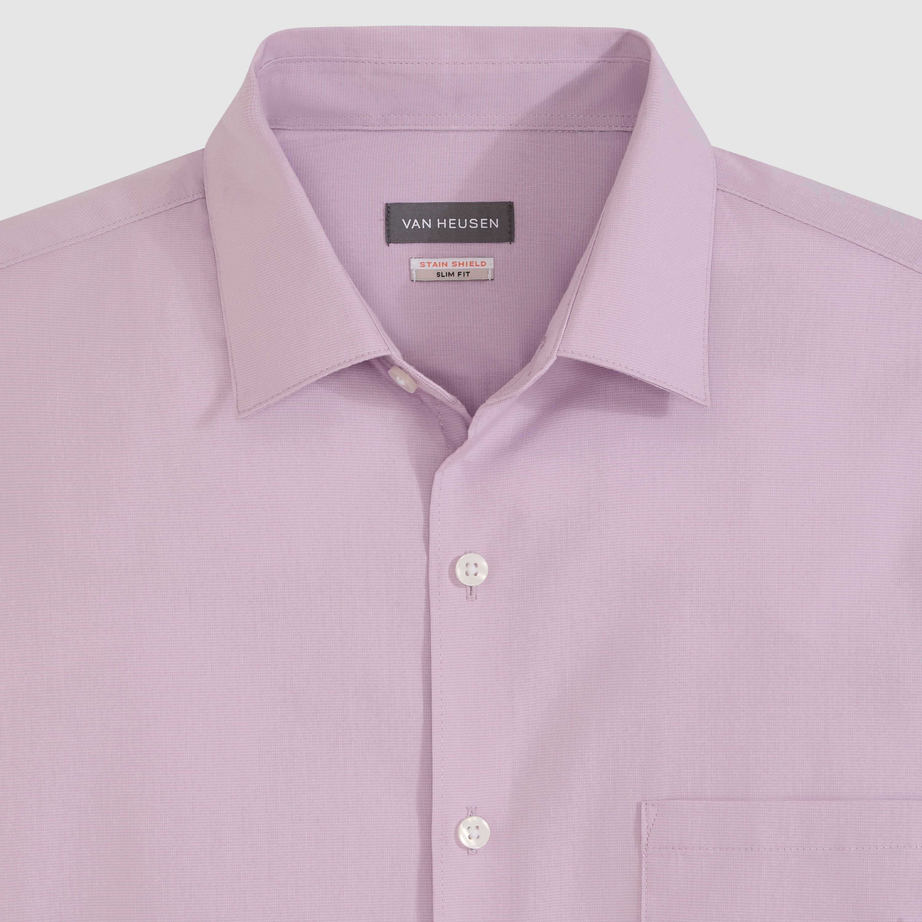 Folsen Short Sleeve Stain Shield Solid - Big & Tall – Van Heusen