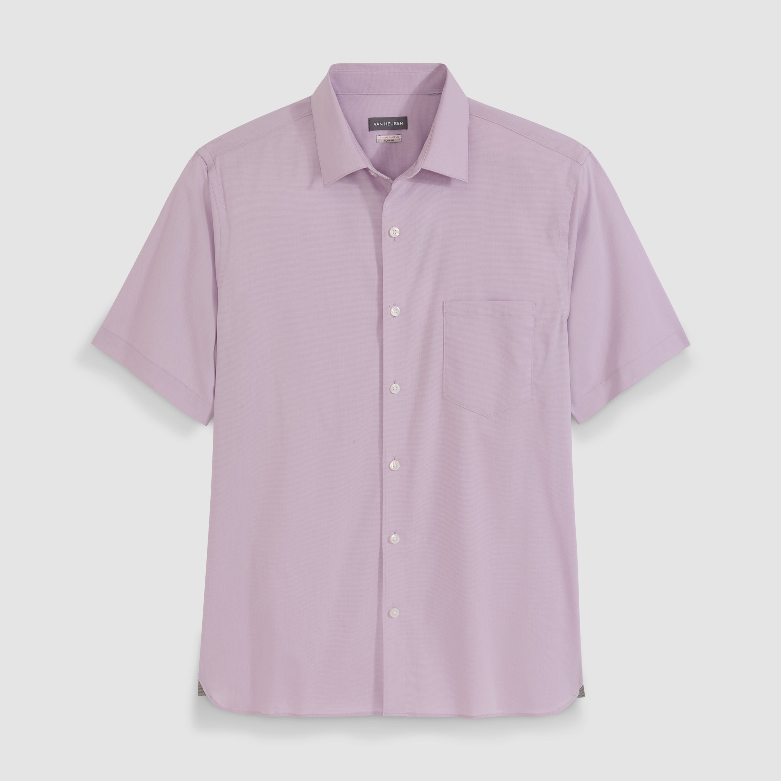 Folsen Short Sleeve Stain Shield Solid - Big & Tall – Van Heusen