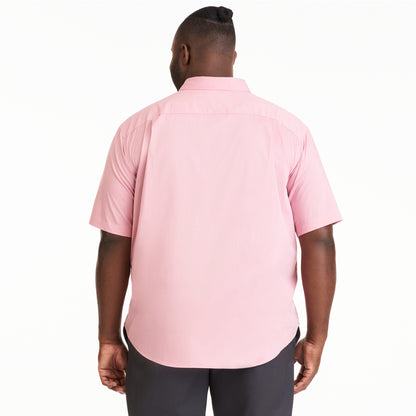 Folsen Short Sleeve Stain Shield Solid - Big &amp; Tall