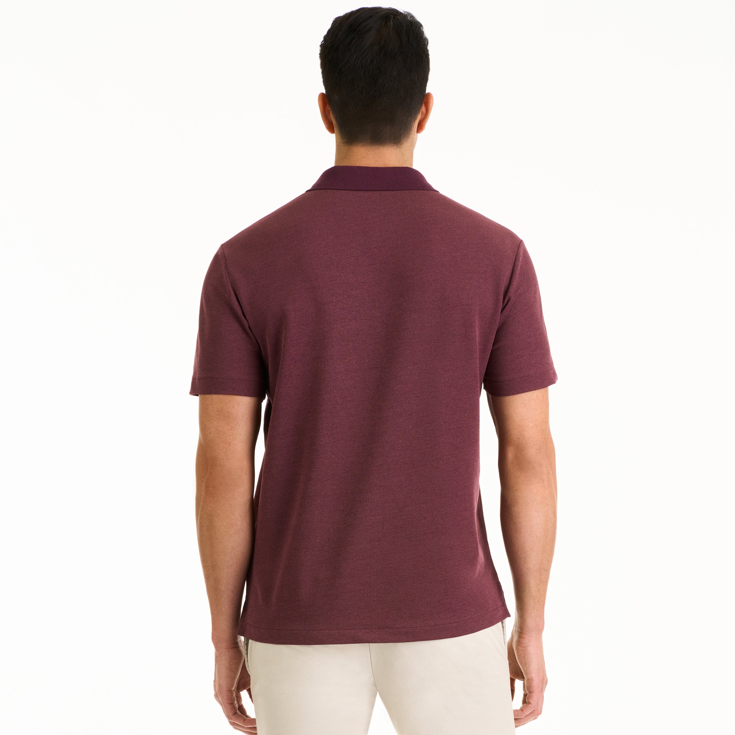 Essential Stain Shield Honeycomb Pique Polo