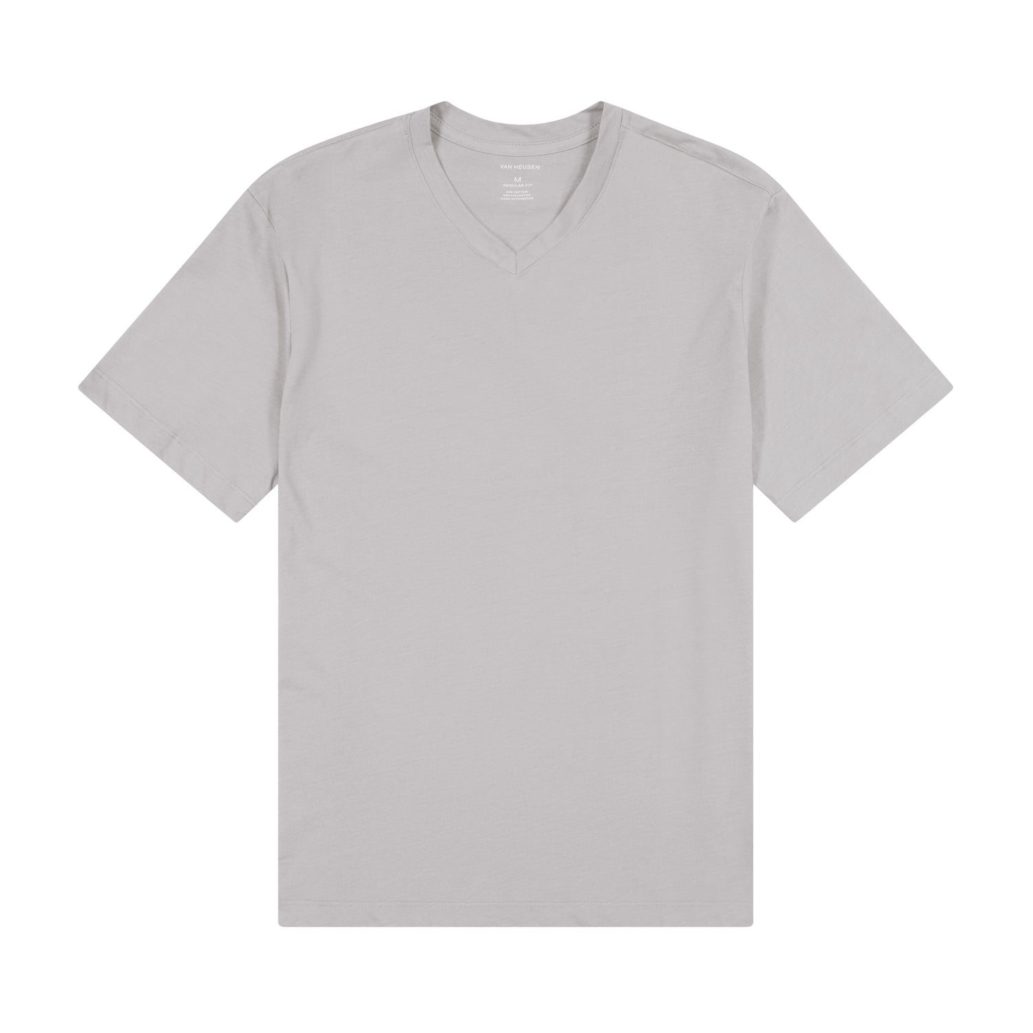 Essential Stain Shield V-Neck Short Sleeve Basic Tee Shirt