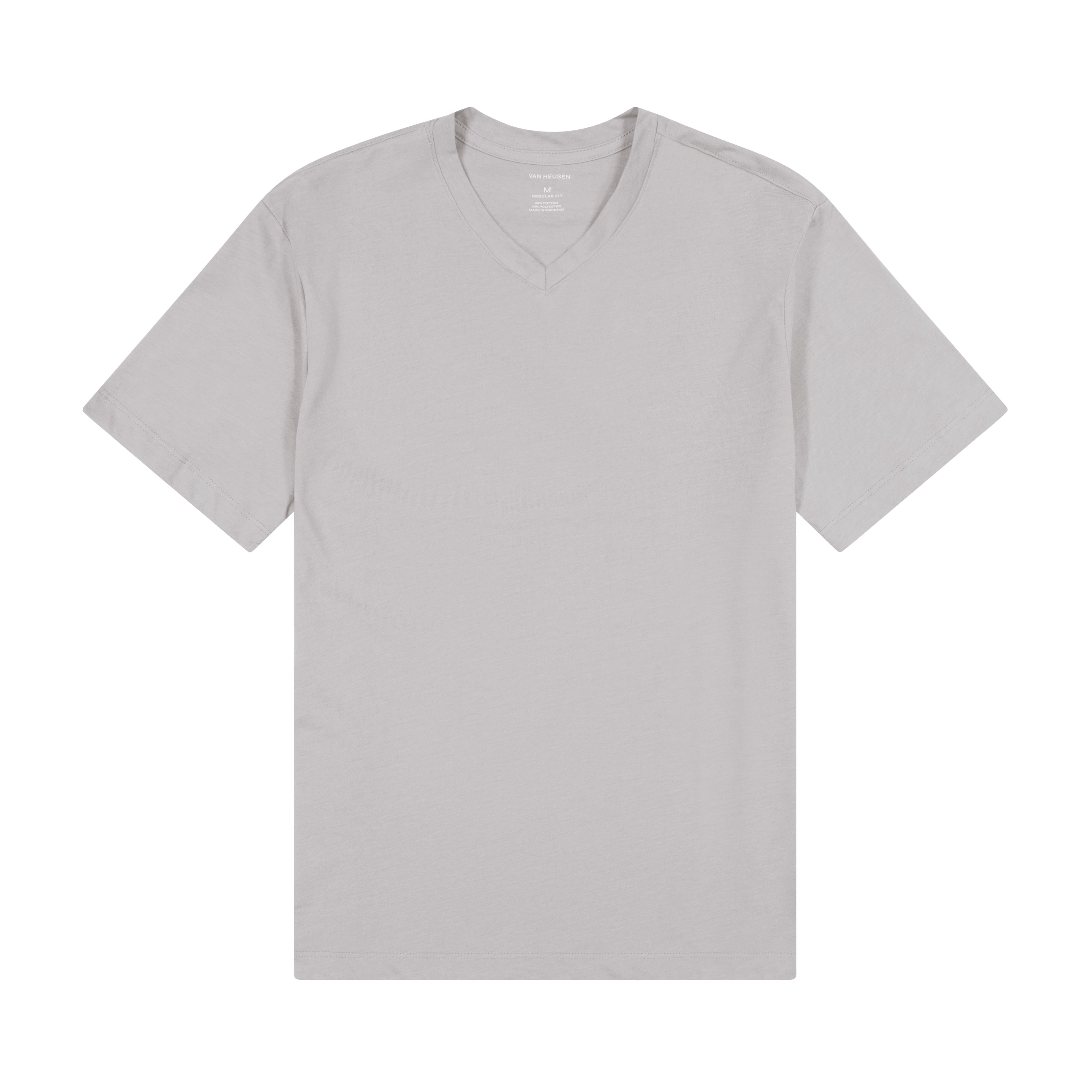 Essential Stain Shield V-Neck Short Sleeve Basic Tee Shirt