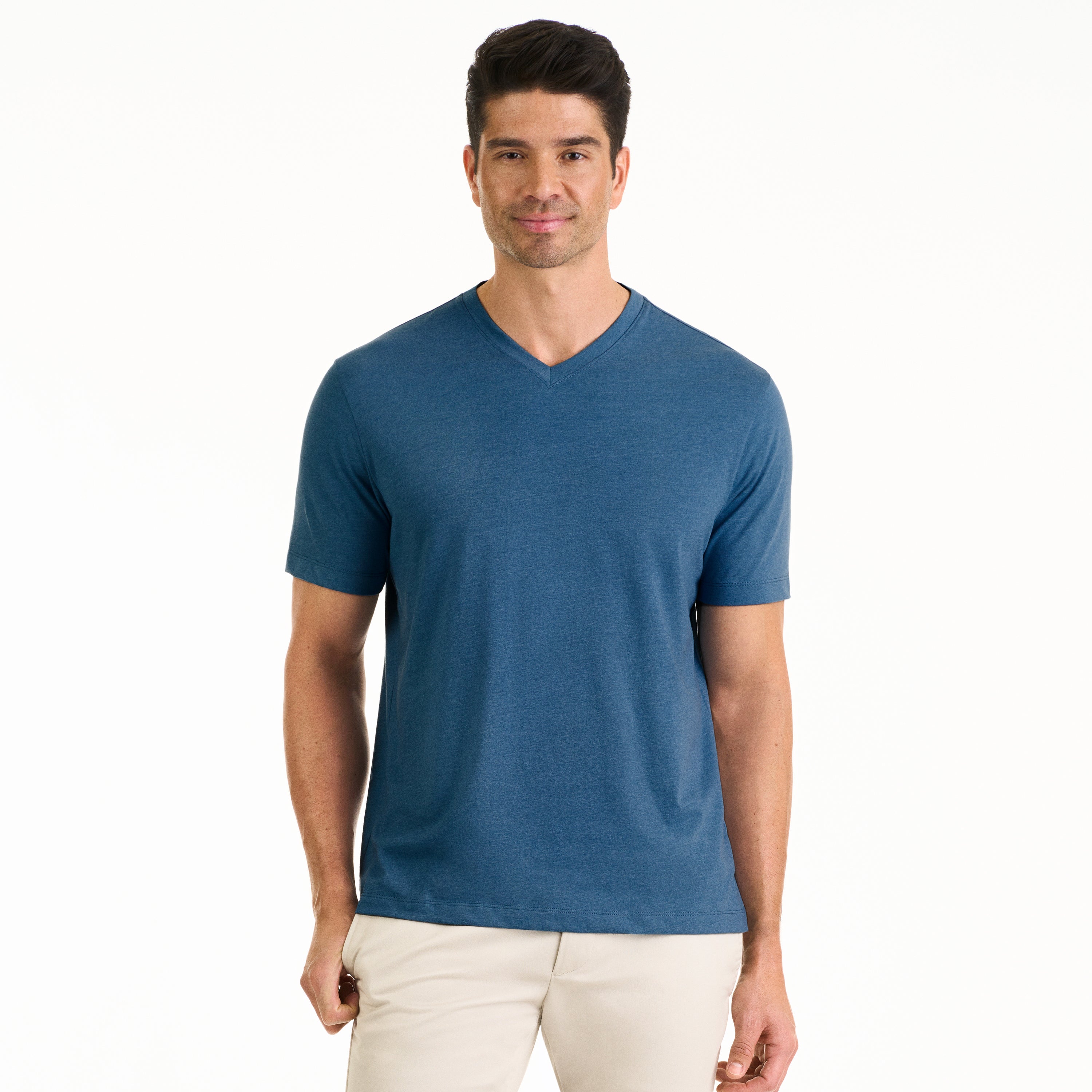 Essential Stain Shield V-Neck - Regular Fit