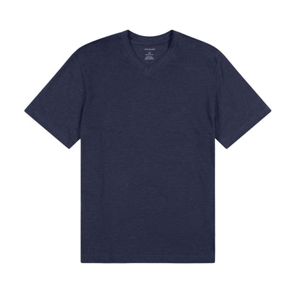Essential Stain Shield V-Neck Short Sleeve Basic Tee Shirt