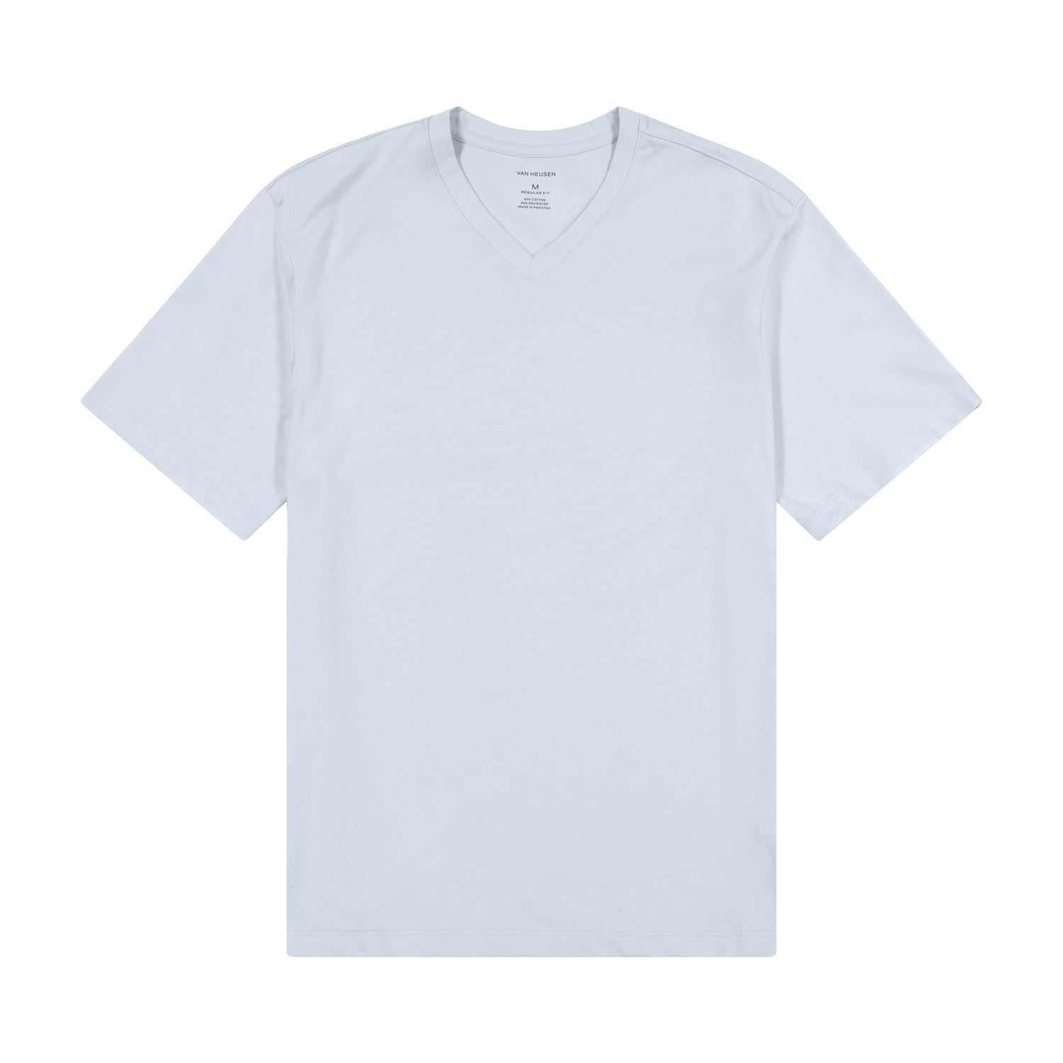 Essential Stain Shield V-Neck Short Sleeve Basic Tee Shirt