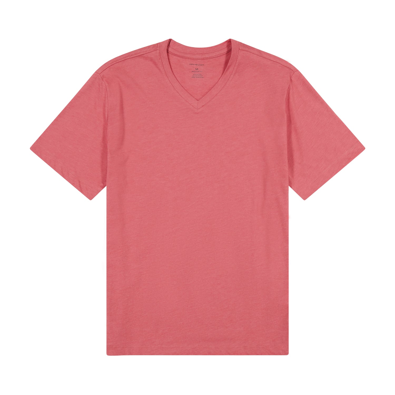 Essential Stain Shield V-Neck Short Sleeve Basic Tee Shirt