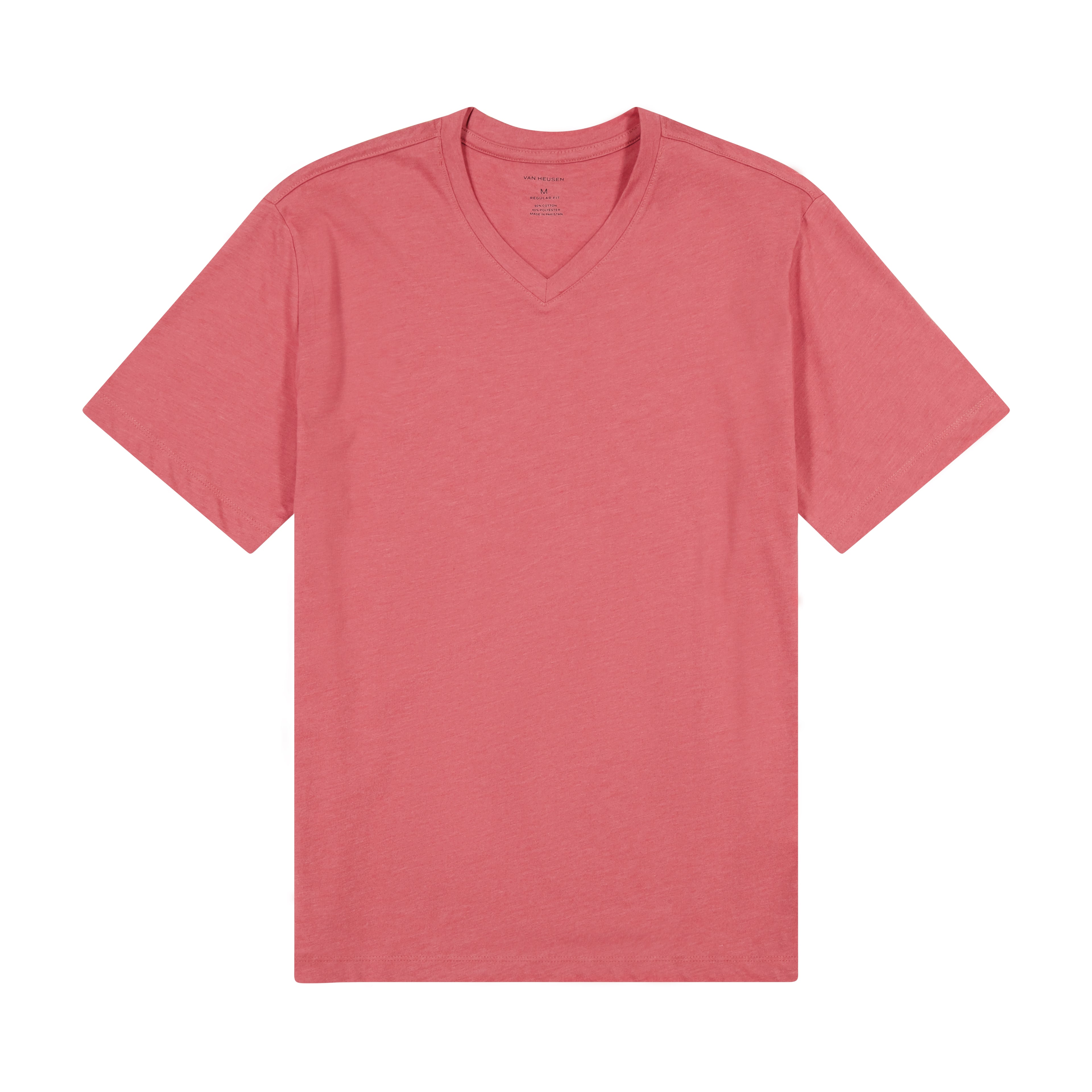 Essential Stain Shield V-Neck Short Sleeve Basic Tee Shirt