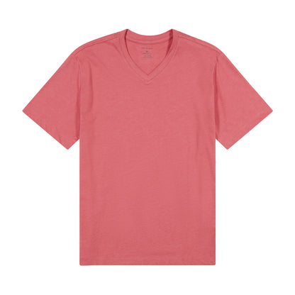 Essential Stain Shield V-Neck Short Sleeve Basic Tee Shirt