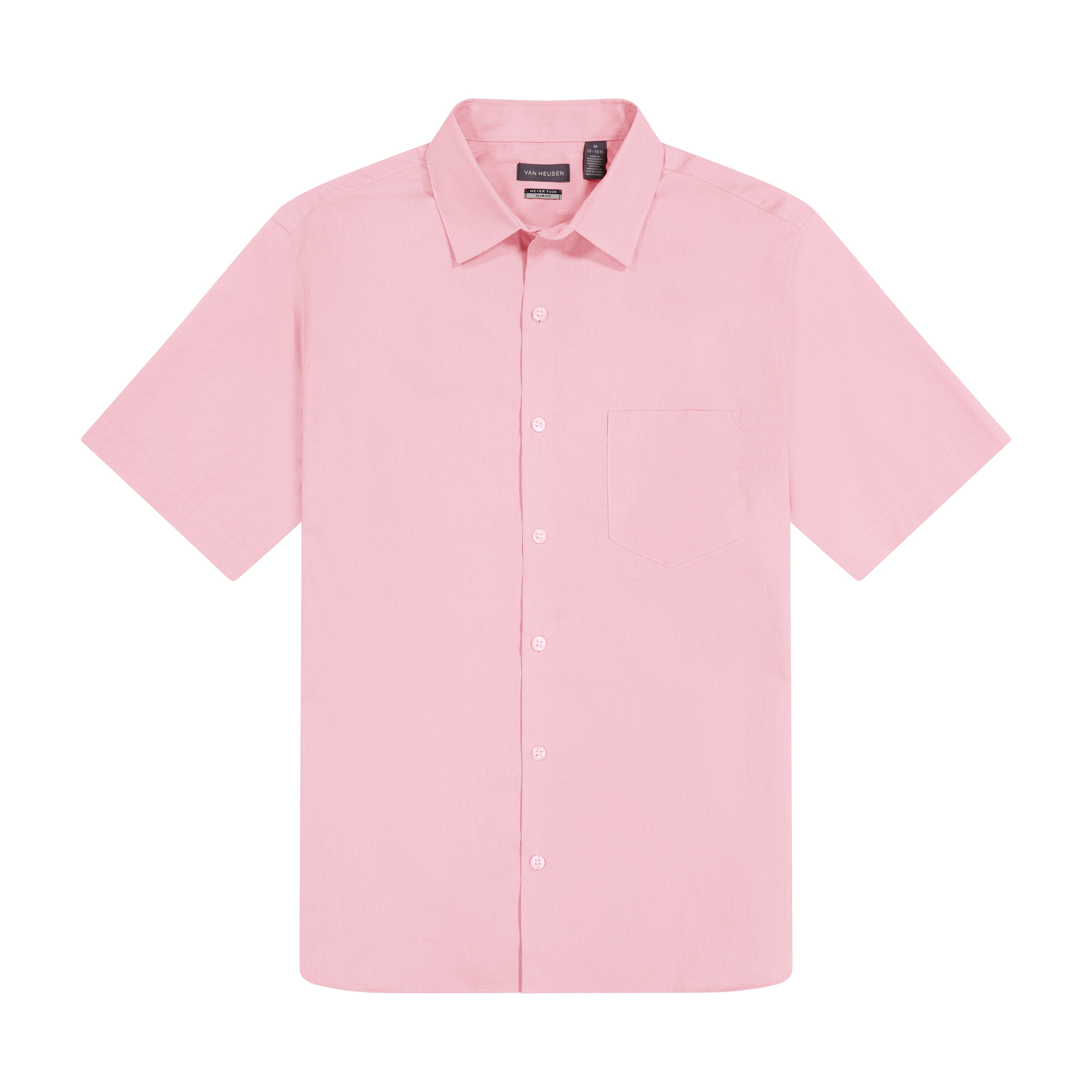 Essential Stain Shield Short Sleeve Shirt Solid - Slim Fit